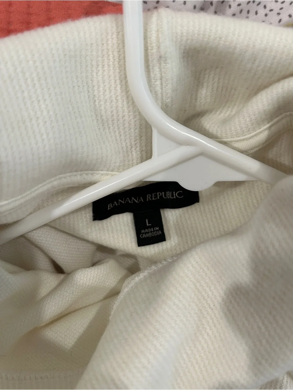 Banana republic Cozy Cream Long-Sleeve Pullover